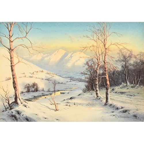 633 - Edward Horace Thompson (1879-1949), watercolour 