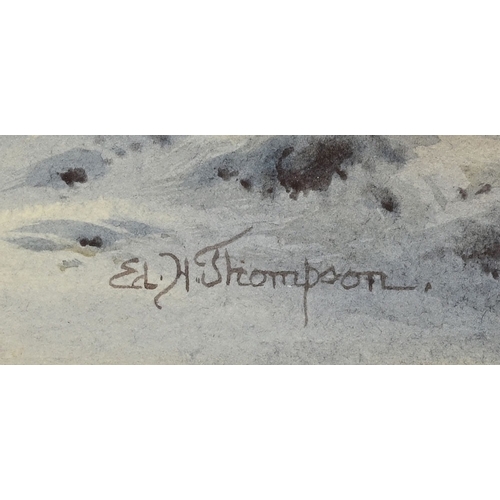 633 - Edward Horace Thompson (1879-1949), watercolour 