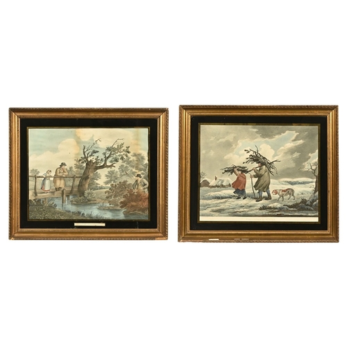 665 - Two early 19th century engravings by Thomas Williams, after George Morland 