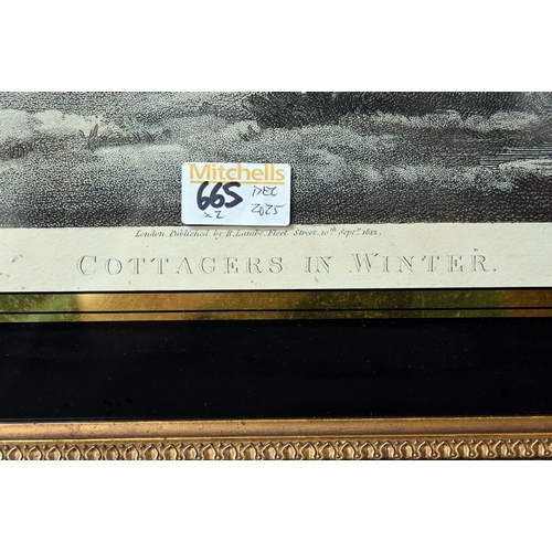 665 - Two early 19th century engravings by Thomas Williams, after George Morland 