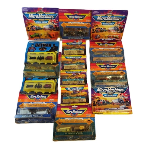 A collection of Micro Machines