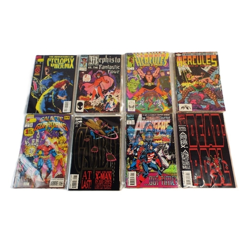 Marvel Eight sets of four limited issue series, Deadpool , Galactic ...