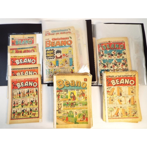 Beano Comic , a Collection of around 90 Beano Comics , 1940's 1950's ...
