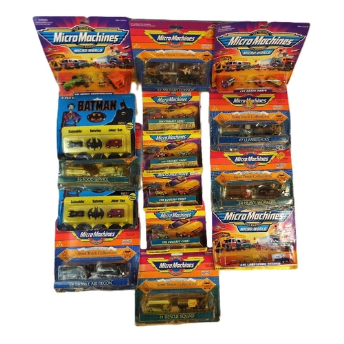 A collection of Micro Machines