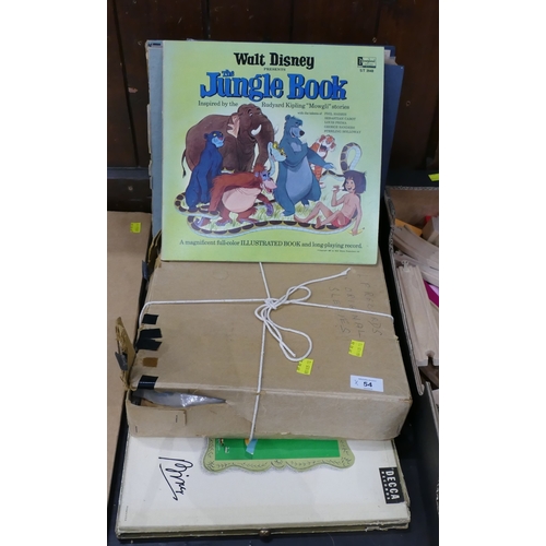 54 - Antique records