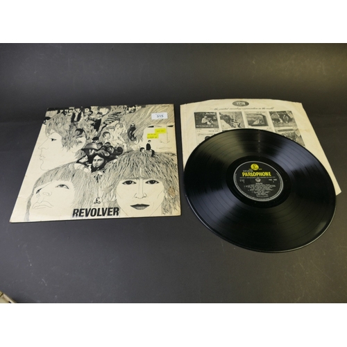 315 - Beatles vinyl LP, Revolver