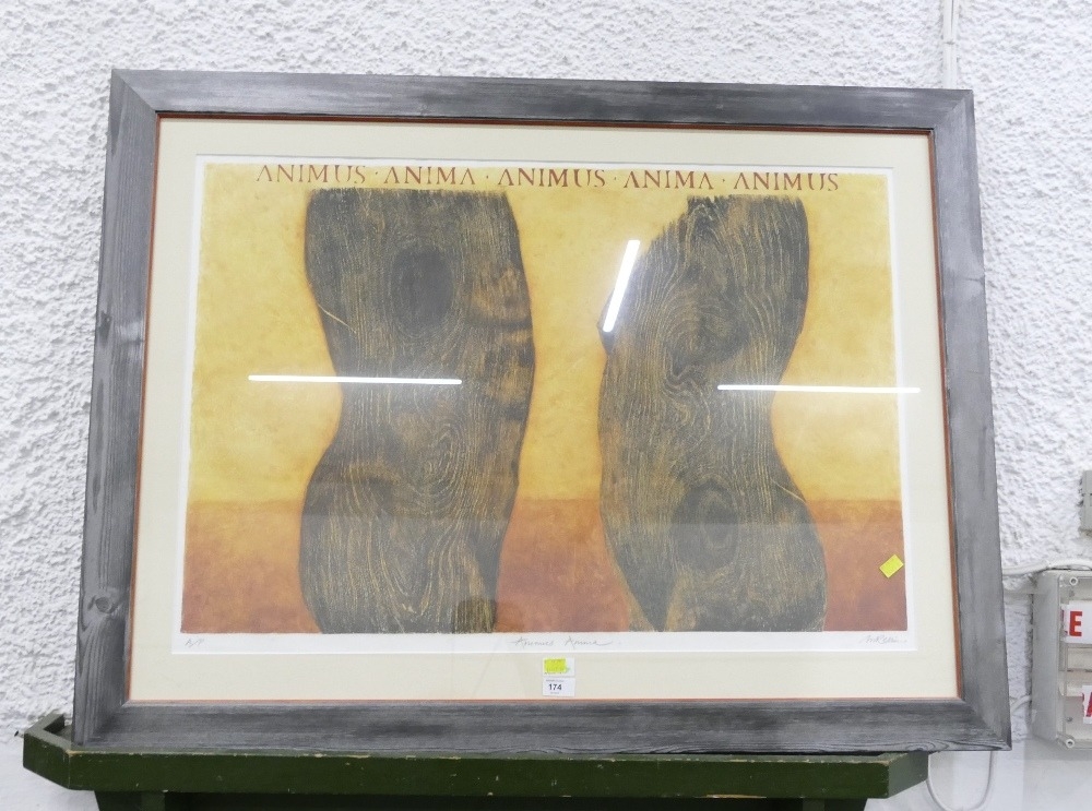 Artist proof signed print, Animus Anima, 111 cm x 85 cm