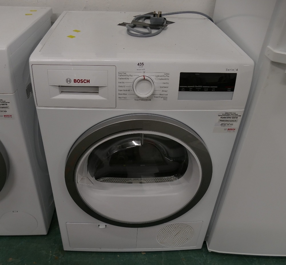 Bosch series 4 tumble dryer, model WTN85280GB