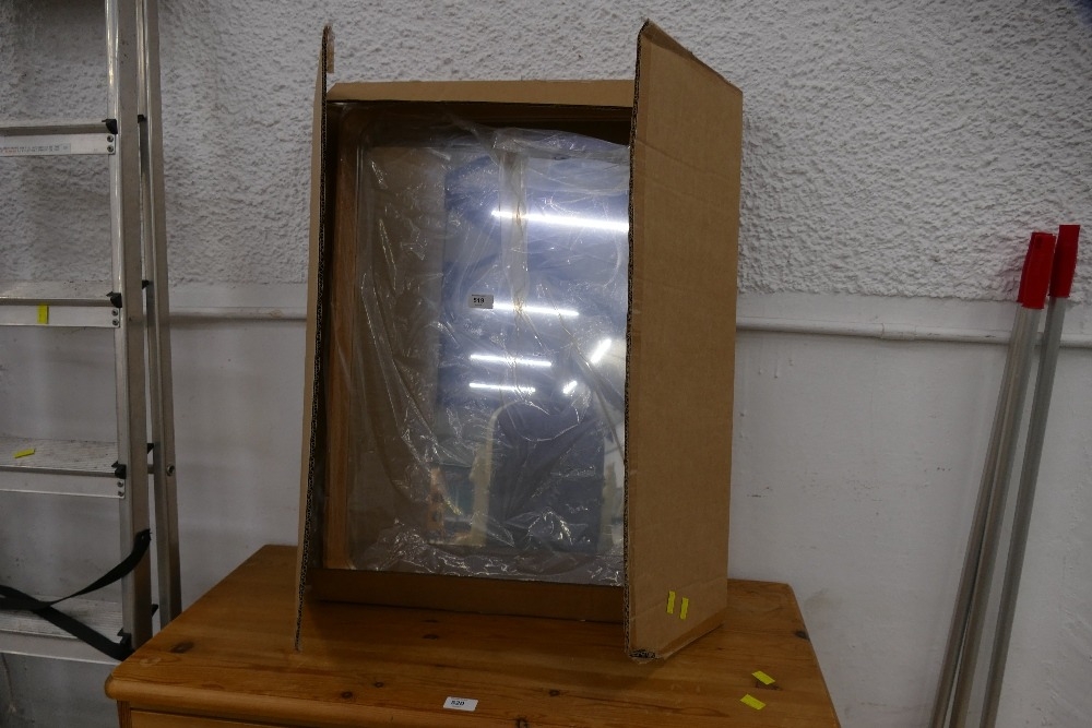 Brand new boxed oak framed mirror