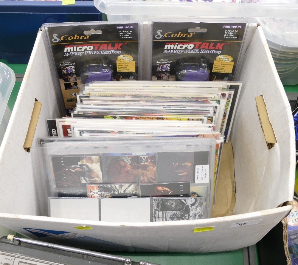 X Files collectors cards, comics - X Men, Bill & Ted, Cobra, Micro Talk ...