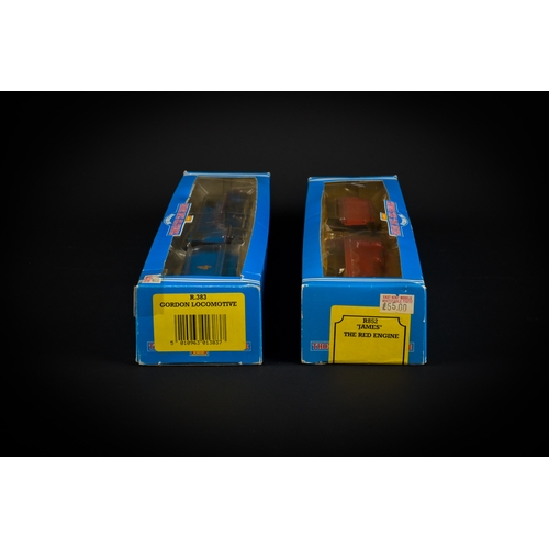 34 - Hornby OO Gauge Thomas Series Gordon and James Locomotives.  Two classic and highly collectable OO g... 