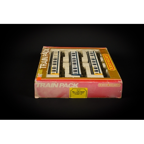 59 - Hornby OO Gauge R377 Class 110 DMU.  A Hornby OO gauge model railway train pack containing a British... 