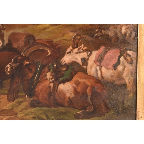 241 - After Sir Edwin Henry Landseer RA (British, 1802-1873)'A Time for Peace', a scene of figures and ani... 