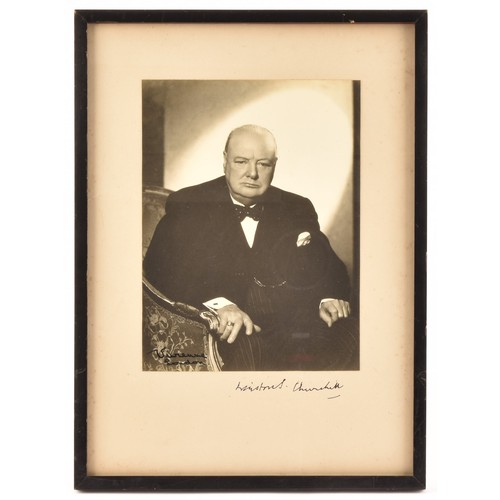 300 - Churchill (Sir Winston Spencer).- [Mellish (Florence Vivienne, photographer)] 