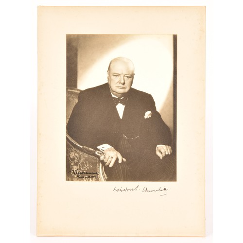 300 - Churchill (Sir Winston Spencer).- [Mellish (Florence Vivienne, photographer)] 