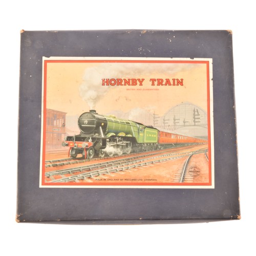 303 - A vintage boxed Hornby Train clockwork O gauge No 101 Tank Passenger Set made by Meccano Ltd Liverpo... 