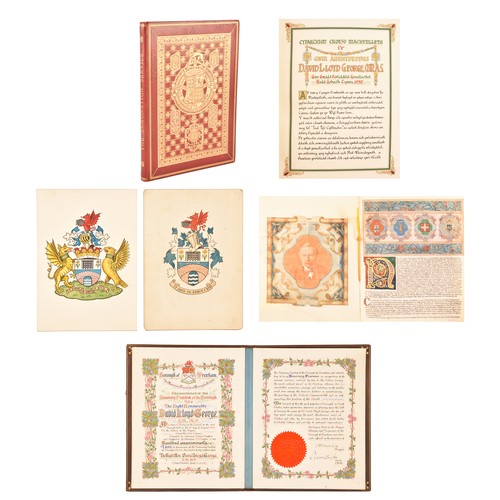 301 - A collection of political and royal memorabilia and ephemera relating to Prime Minister David Lloyd ... 