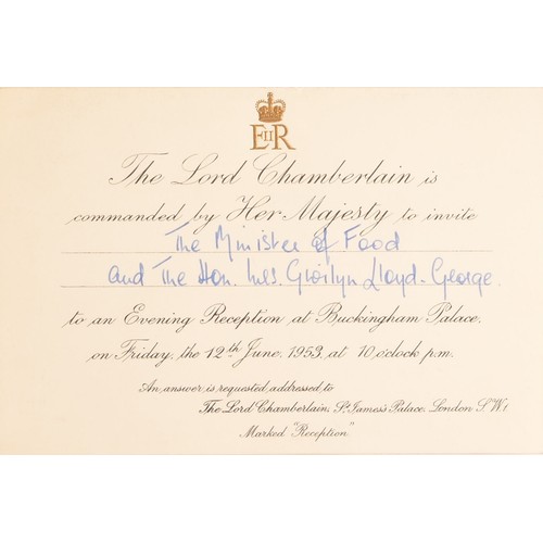 301 - A collection of political and royal memorabilia and ephemera relating to Prime Minister David Lloyd ... 