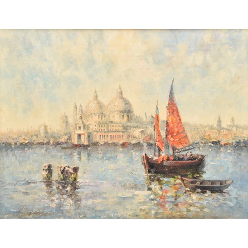 234 - 'Santa Maria Della Salute- Venice'A vibrant and dramatic depiction of Basilica Santa Maria della Sal... 