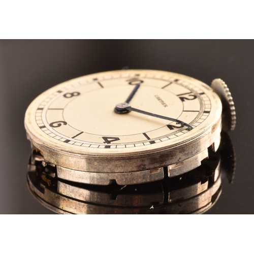 171 - A rare Cartier 'Roulette' pocket or fob watch, in the form of a casino roulette wheel, the silvered ... 