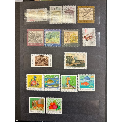 262 - Stamps. Polish Polska. A quantity of stamps albums, mostly well presented and unmounted in albums in... 