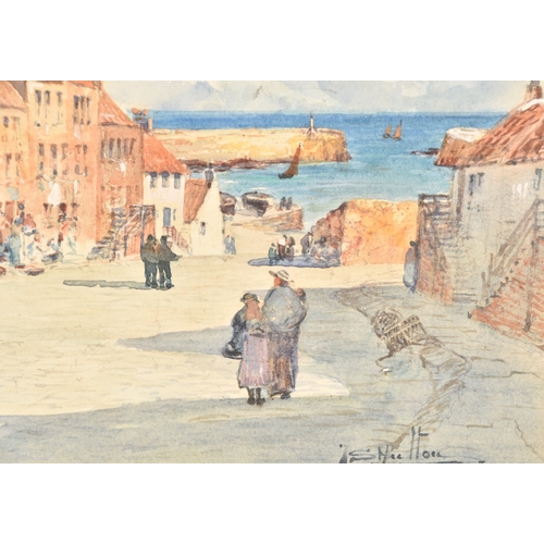 169 - Thomas Swift Hutton (British,1865-1935). 'A view of Dunbar Scotland - 1905', inscribed verso in penc... 