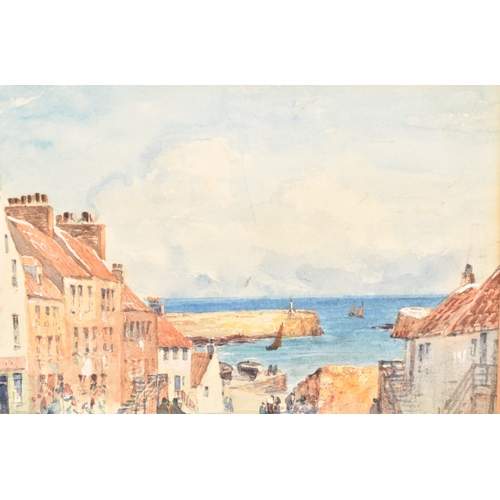 169 - Thomas Swift Hutton (British,1865-1935). 'A view of Dunbar Scotland - 1905', inscribed verso in penc... 