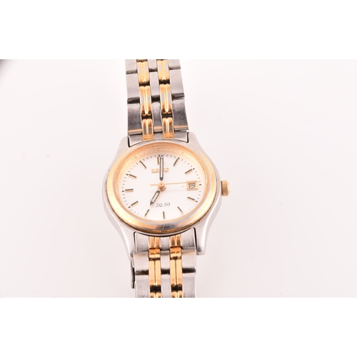 96 - A 9ct gold ladies Angus Star wristwatch, together with a Mora quartz ladies wristwatch, and a Seiko ... 