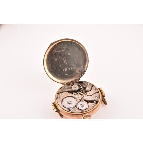 97 - A 9ct rose gold watch case, along with a collection of ladies dress watches. (6)