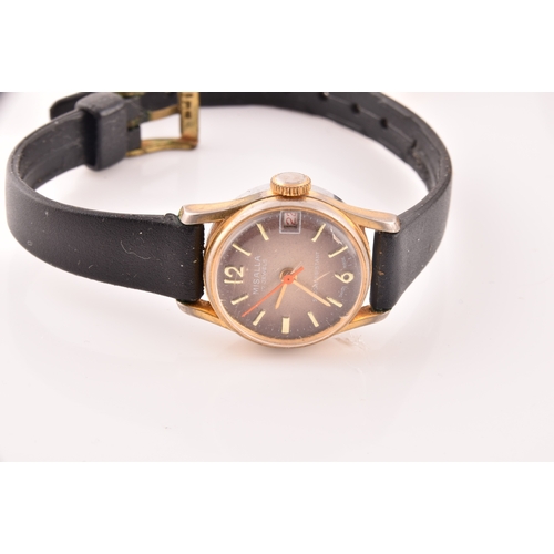 97 - A 9ct rose gold watch case, along with a collection of ladies dress watches. (6)