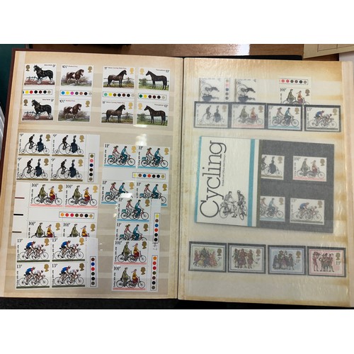 267 - GB Stamps. A large collection of stamps mostly unmounted in albums, many mint, including 1840-1981, ... 