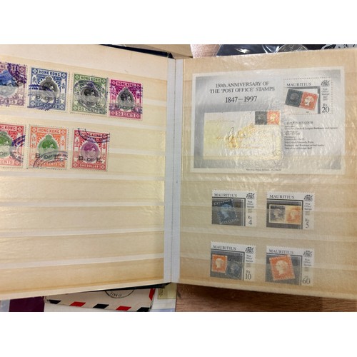 268 - World Stamps. A quantity of albums and material, world stamps including India, 1937 Coronation album... 