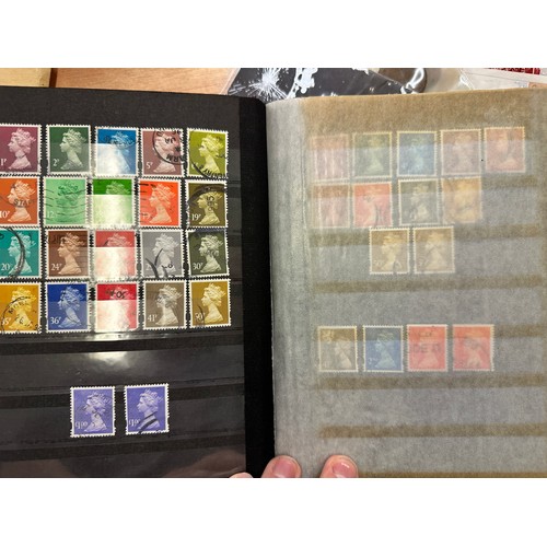 268 - World Stamps. A quantity of albums and material, world stamps including India, 1937 Coronation album... 