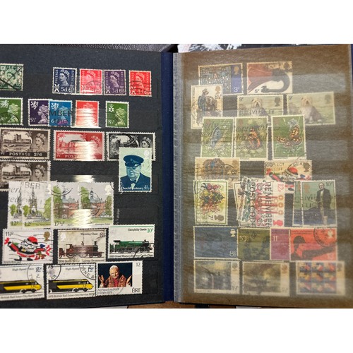 268 - World Stamps. A quantity of albums and material, world stamps including India, 1937 Coronation album... 