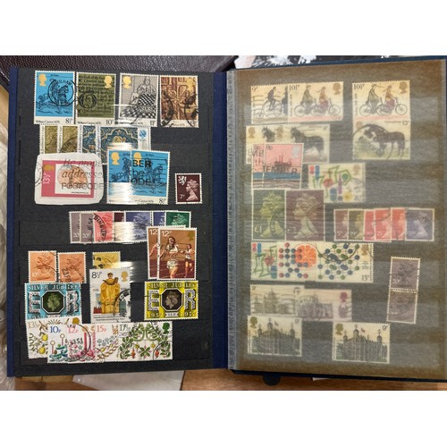 268 - World Stamps. A quantity of albums and material, world stamps including India, 1937 Coronation album... 