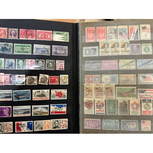 268 - World Stamps. A quantity of albums and material, world stamps including India, 1937 Coronation album... 