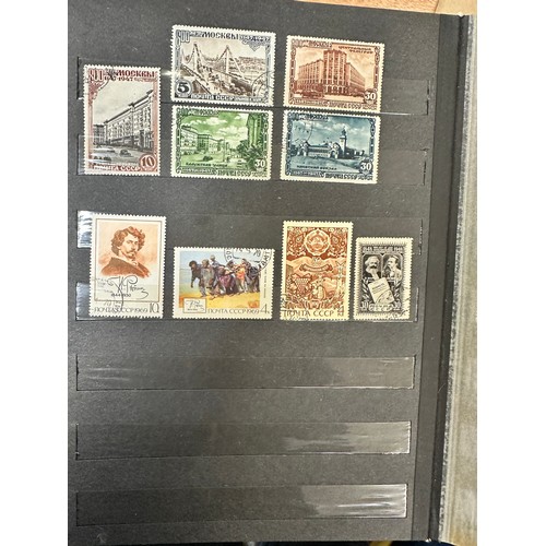 268 - World Stamps. A quantity of albums and material, world stamps including India, 1937 Coronation album... 