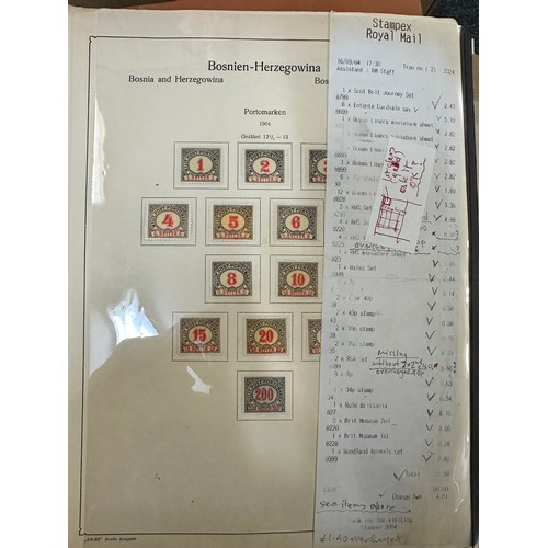 269 - Stamps, Germany and Danzig. A collection of albums including Germany, Bosnia, WWII Germany, 1900-193... 