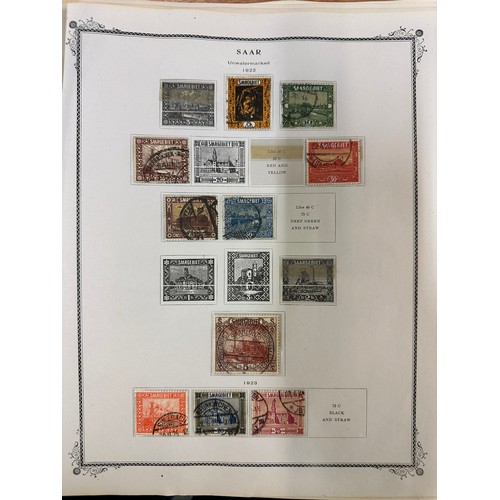 269 - Stamps, Germany and Danzig. A collection of albums including Germany, Bosnia, WWII Germany, 1900-193... 