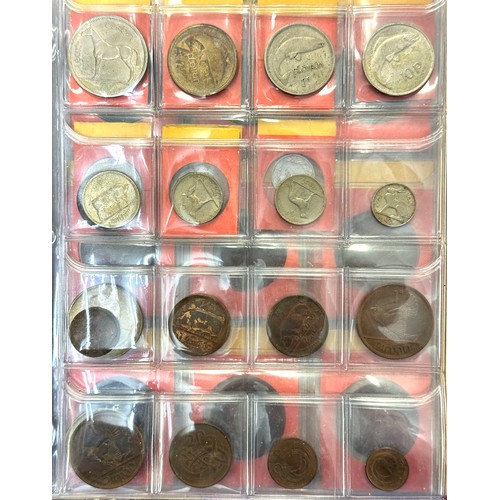 85 - A collection of circulated coinage, including Victorian and later coins, a silver Alderney Five poun... 