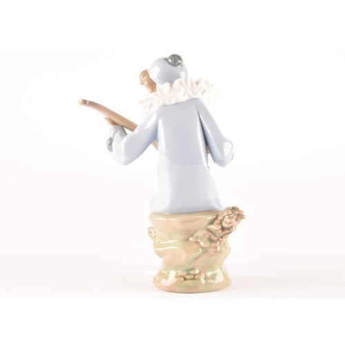 247A - A group of Lladro figures to include a girl with dog, a shepherdess, a Japanese geisha, a Lladro Roy... 