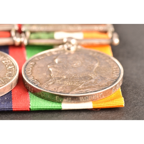 16 - A Boer War medal pair awarded to: 2653 Private Ernest Hughes Wright, Army Ordnance Corps. Comprising... 