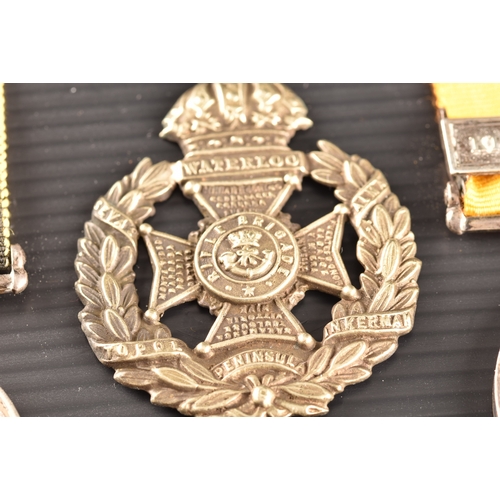 36 - A Boer War medal pair awarded to: 1113 Private Henry Ashton, 2nd Battalion Rifle Brigade. Comprising... 