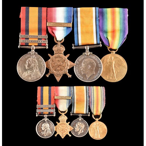 62 - A Boer War and Great War four medal group awarded to: Major G. V. D. A. Innes, East Surrey Regiment ... 