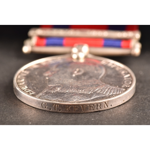 65 - A Boer War Transport medal pair awarded to: Surgeon G. T. Kevern. Comprising: a Queen’s South Africa... 