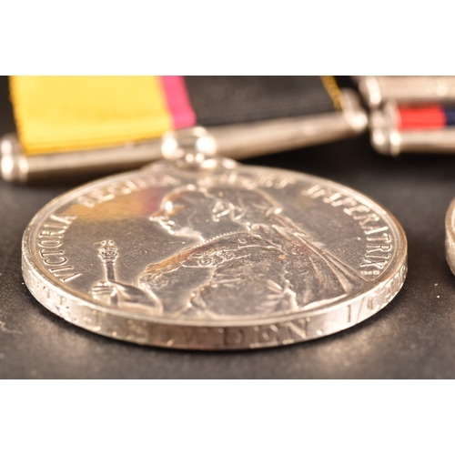 73 - A four medal Boer War group awarded to: 2906 Private Jospeh Sowden, 1st Battalion, Cameron Highlande... 