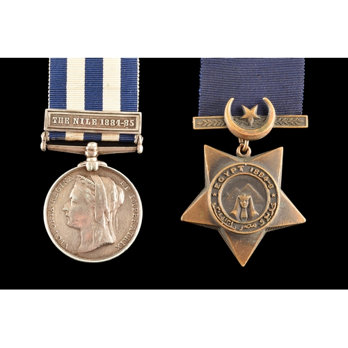 108 - An Egypt Campaign 1882 medal pair awarded to: 12651 2nd Corporal S. Vaughan, 8th Company Royal Engin... 