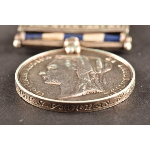 108 - An Egypt Campaign 1882 medal pair awarded to: 12651 2nd Corporal S. Vaughan, 8th Company Royal Engin... 