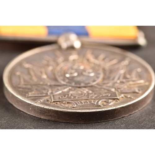 184 - An East and West Africa 1887-1900 medal, 1 clasp Witu 1890 to Frank Snell, Ordinary Seaman, Royal Na... 