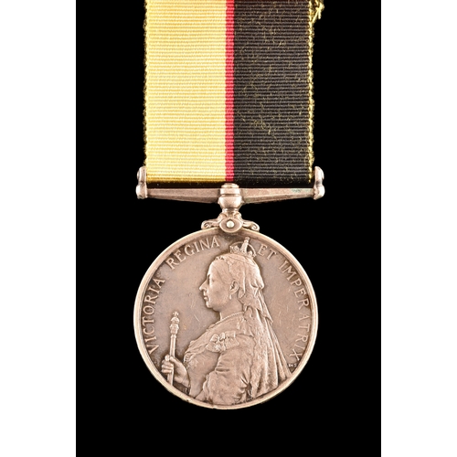 185 - A Queen's Sudan Medal 1899 to 4796 Private J. Kelly, 1/ Royal Warwickshire Regiment (4796 Pte J. Kel... 